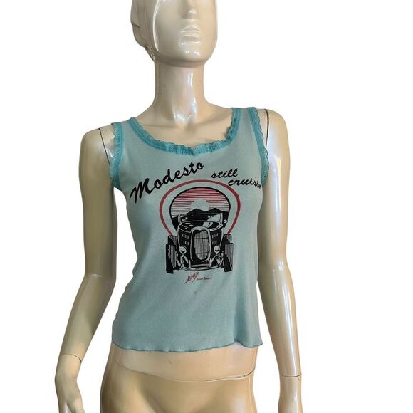 Modesto California Vintage Graffiti Night Tank ‘87 - Picture 2 of 5